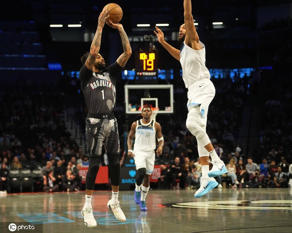 爱德华兹28+5戈贝尔21+18 森林狼轻取篮网迎4连胜